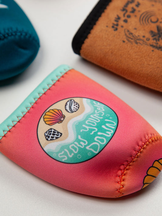 Ginger Shell Coozie | Slow Yourself Down - Coozie