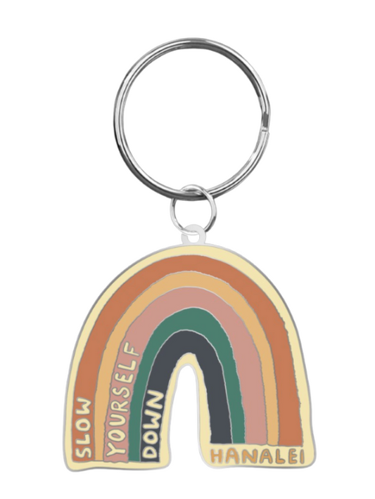 Rainbow Keychain | Slow Yourself Down - Keychains