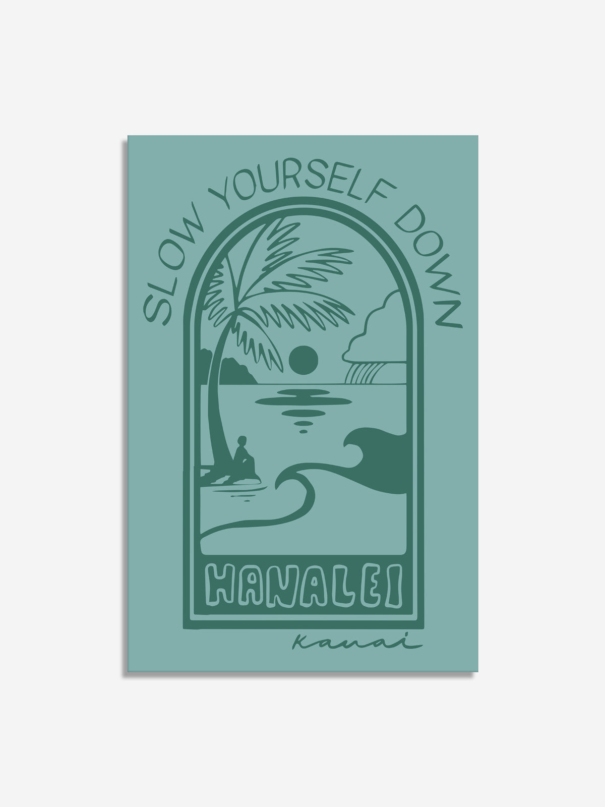 Bay Window Sticker | Slow Yourself Down