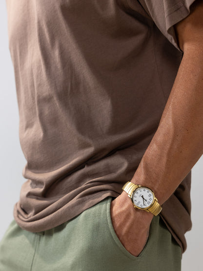 Coffee Retro Tee | Organic Cotton | Slow Yourself Down - Mens Shirts