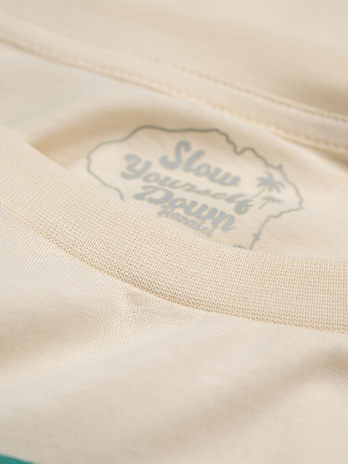 Dainty Rainbow Moon Crop | Organic Cotton | Slow Yourself Down - Womens Shirts