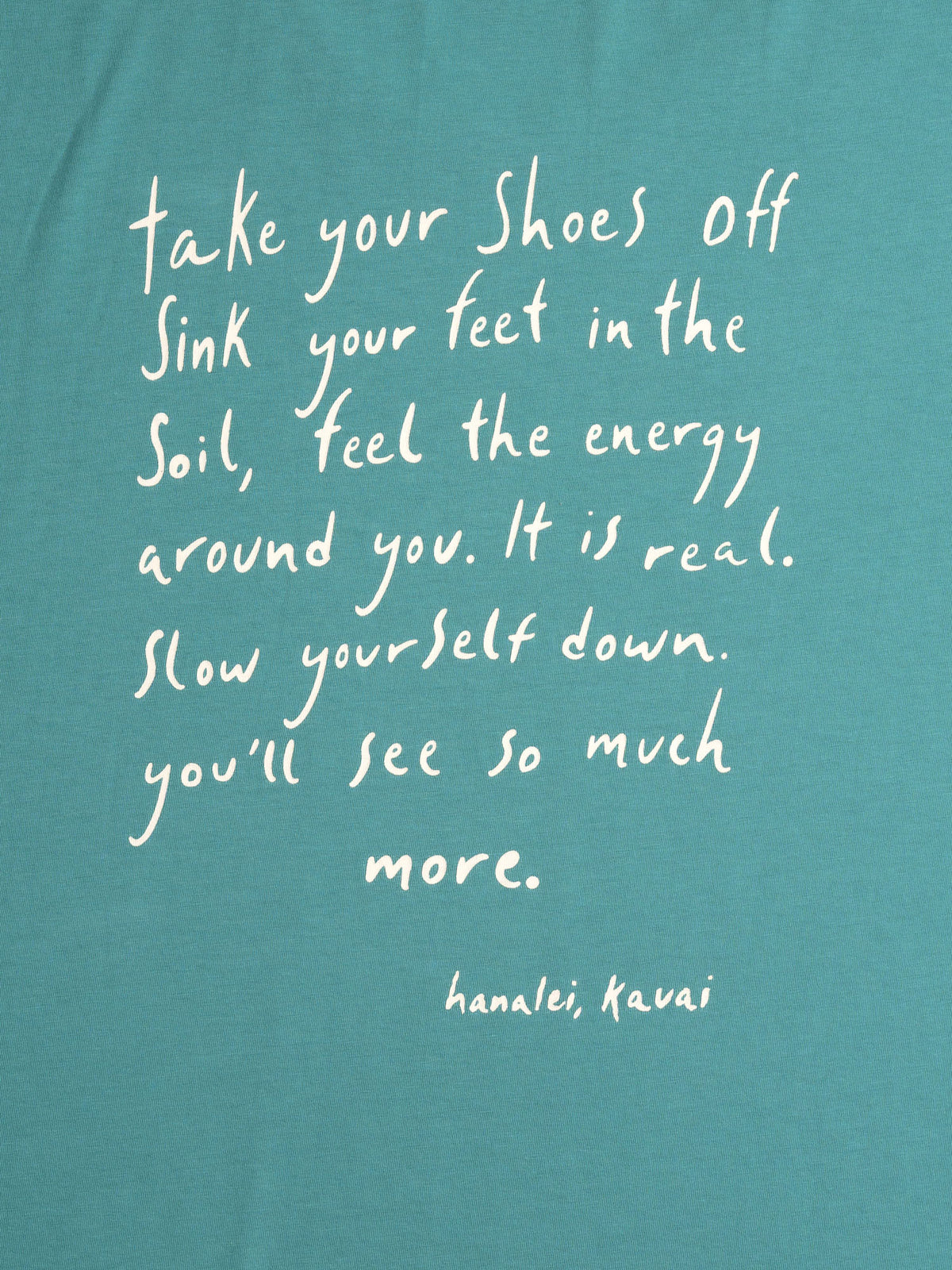 Feel the Energy Scoop Neck | Organic Cotton | Slow Yourself Down - Womens Shirts