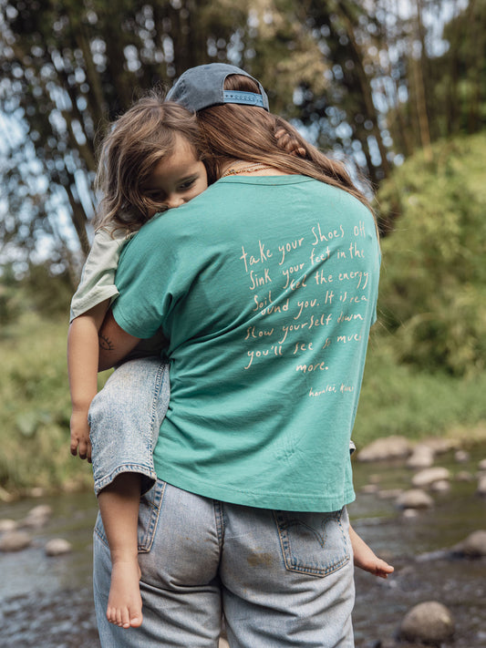 Feel the Energy Scoop Neck - Slow Yourself Down