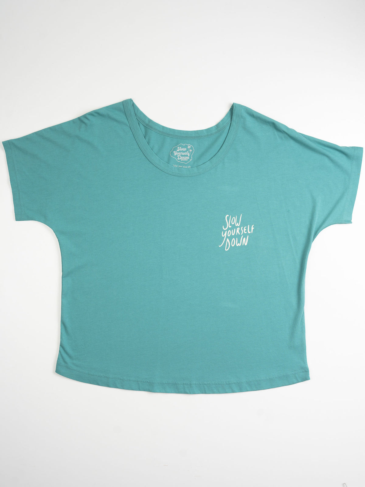 Feel the Energy Scoop Neck | Organic Cotton | Slow Yourself Down - Womens Shirts