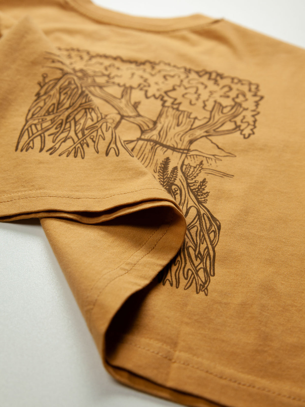 Hammock Crop Tee | Organic Cotton | Slow Yourself Down - Womens Shirts