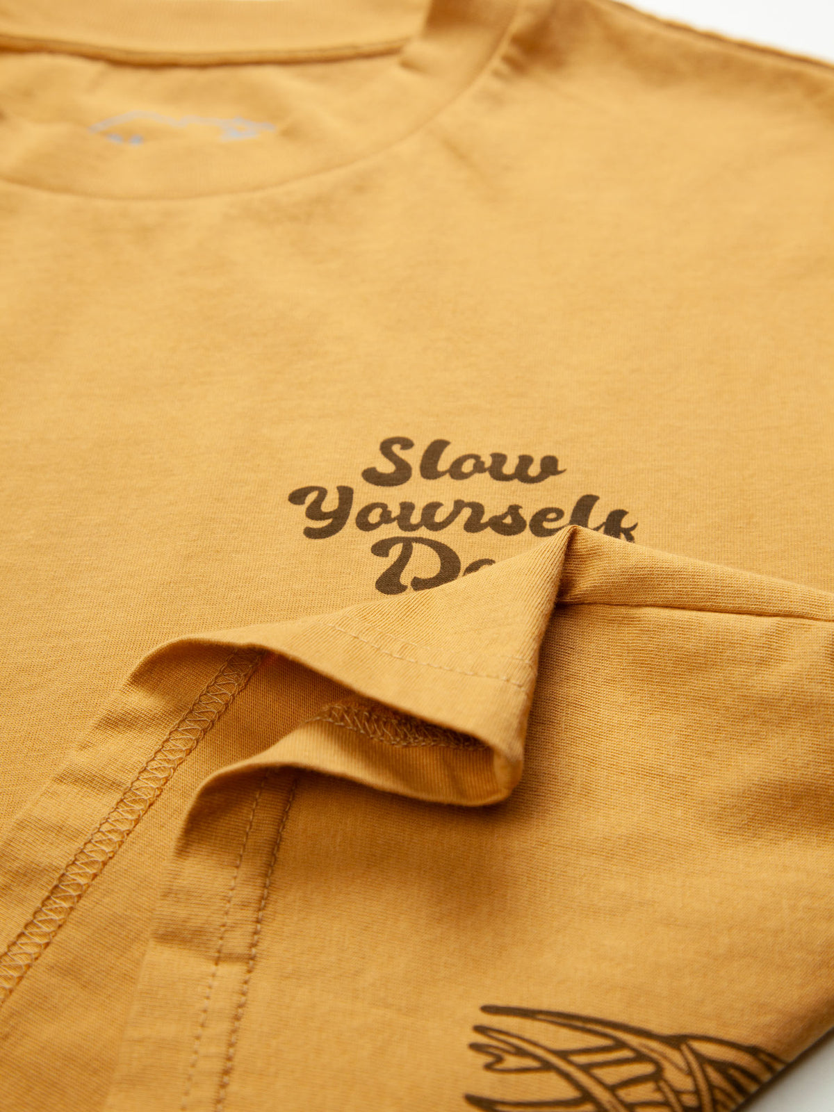Hammock Crop Tee | Organic Cotton | Slow Yourself Down - Womens Shirts