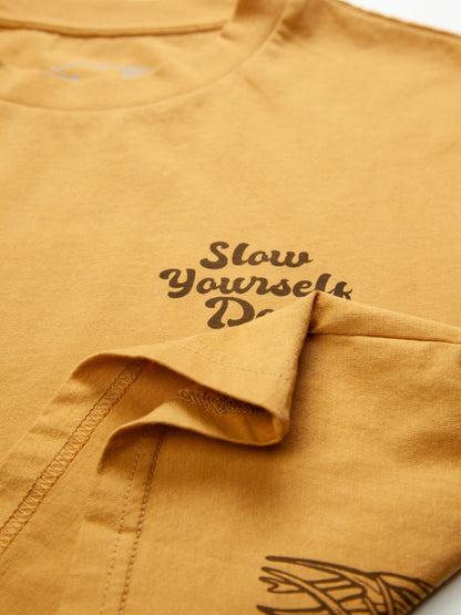 Hammock Crop Tee | Organic Cotton | Slow Yourself Down - Womens Shirts