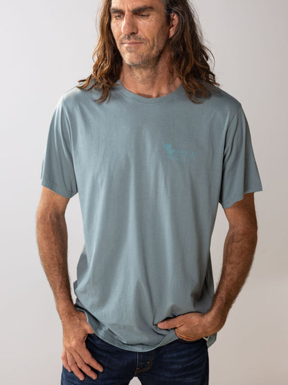 Hanalei Bay Stormy Tee | Organic Cotton | Slow Yourself Down - Mens Shirts