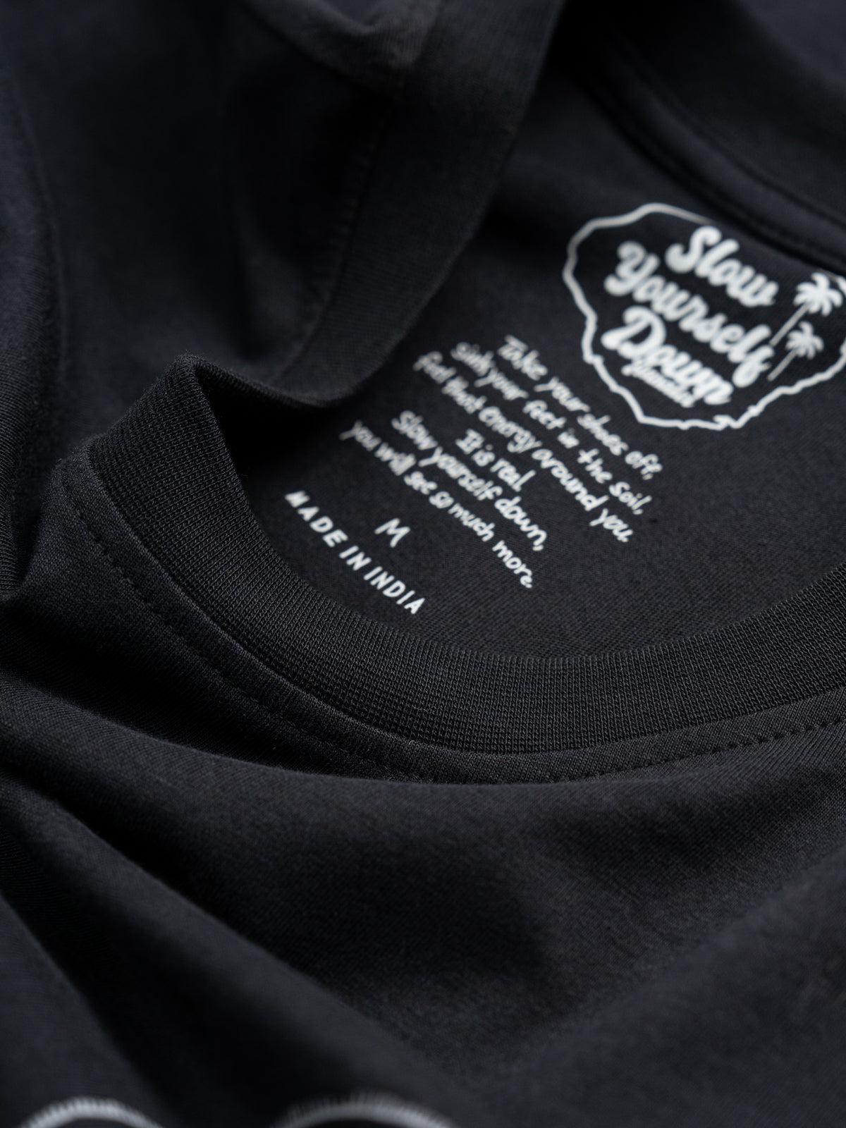 Handshake Tee | Organic Cotton | Slow Yourself Down - Mens Shirts