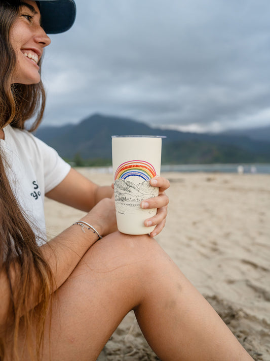Insulated Coffee Tumbler | Slow Yourself Down - Drinkware