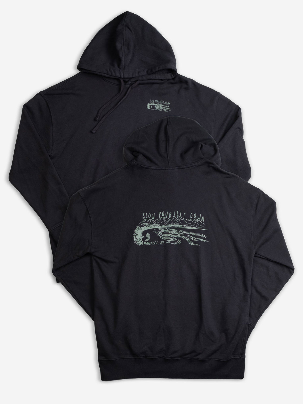 Kauai Scene Hoodie | Organic Cotton | Slow Yourself Down - Pullover Hoodie