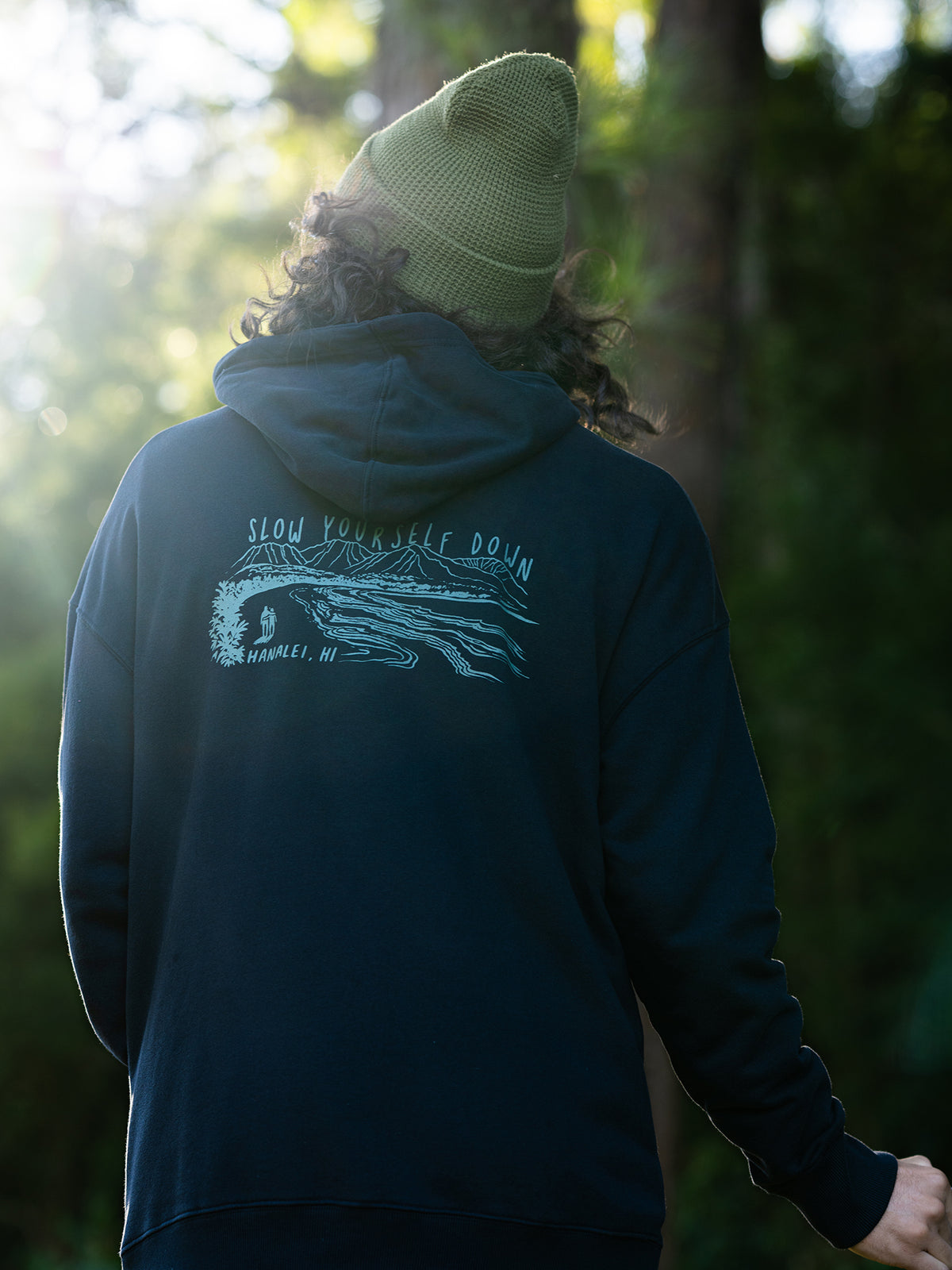 Kauai Scene Hoodie - Slow Yourself Down