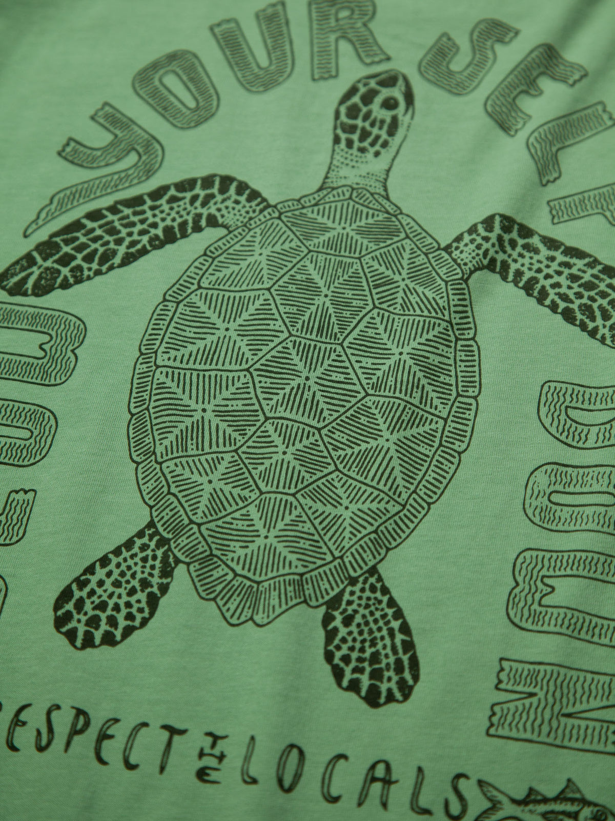 Kids Respect the Locals Tee | Organic Cotton | Slow Yourself Down - Kids Shirts