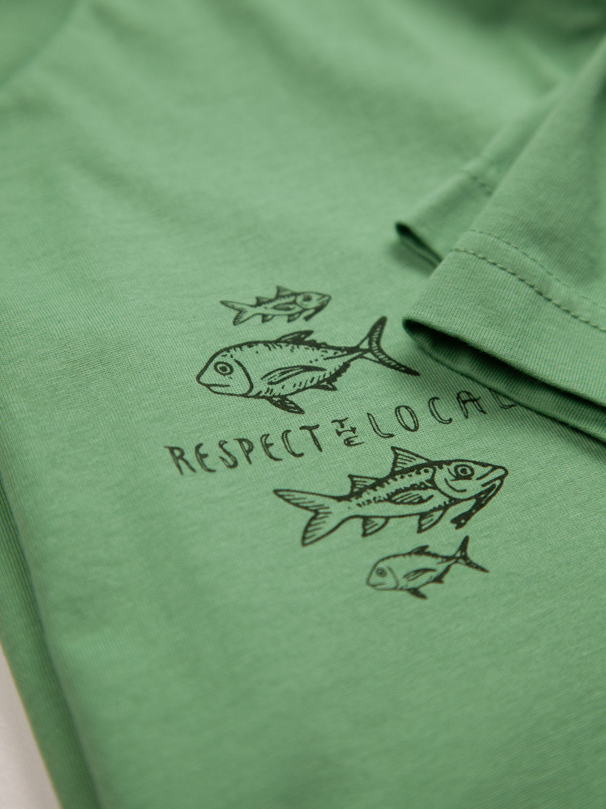 Kids Respect the Locals Tee | Organic Cotton | Slow Yourself Down - Kids Shirts