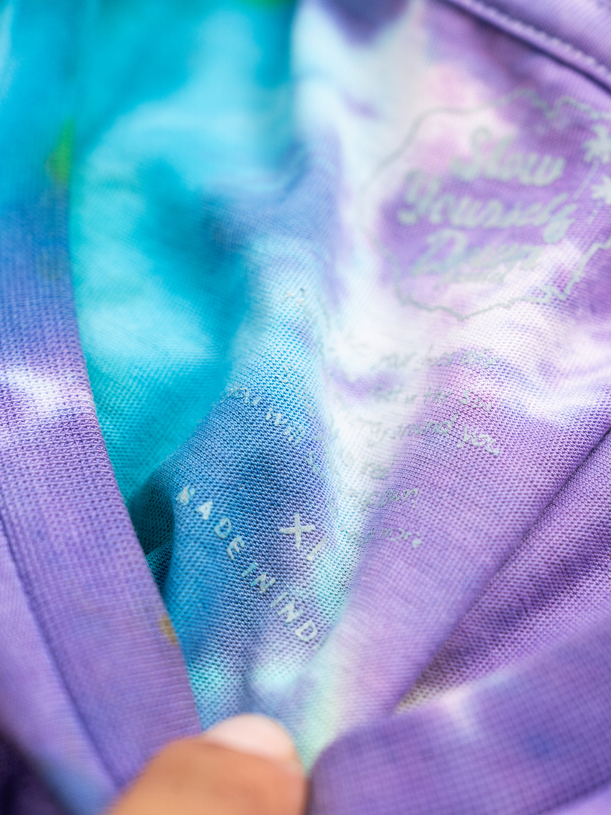 Rainbow Tie-Dye — Kids Retro Tie-Dye Tee | Organic Cotton | Slow Yourself Down - Kids Shirts