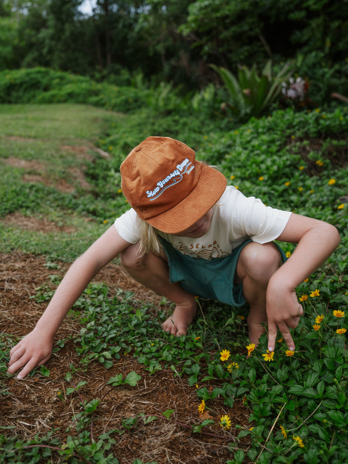 Kids Corduroy Wave Hat | Slow Yourself Down - Youth Hats
