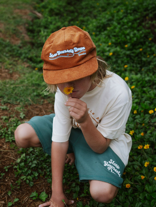 Kids Corduroy Wave Hat | Slow Yourself Down - Youth Hats