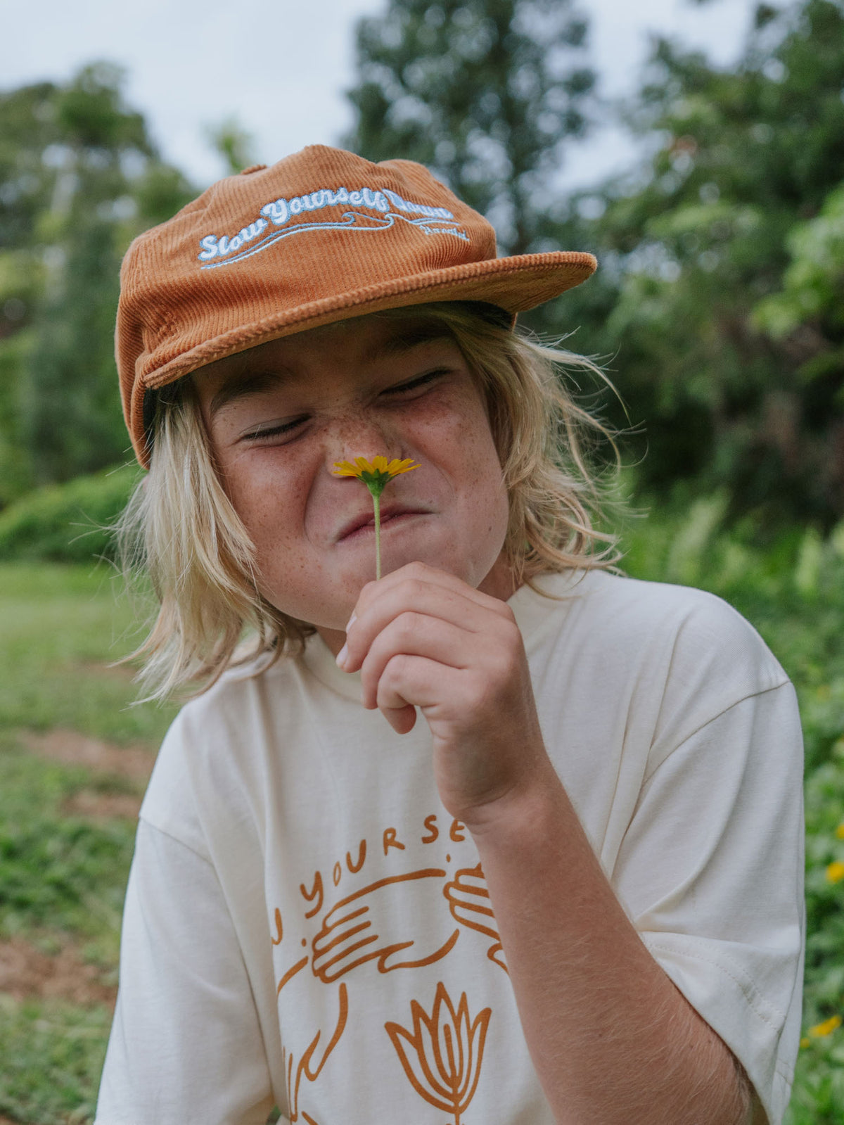 Kids Corduroy Wave Hat | Slow Yourself Down - Youth Hats