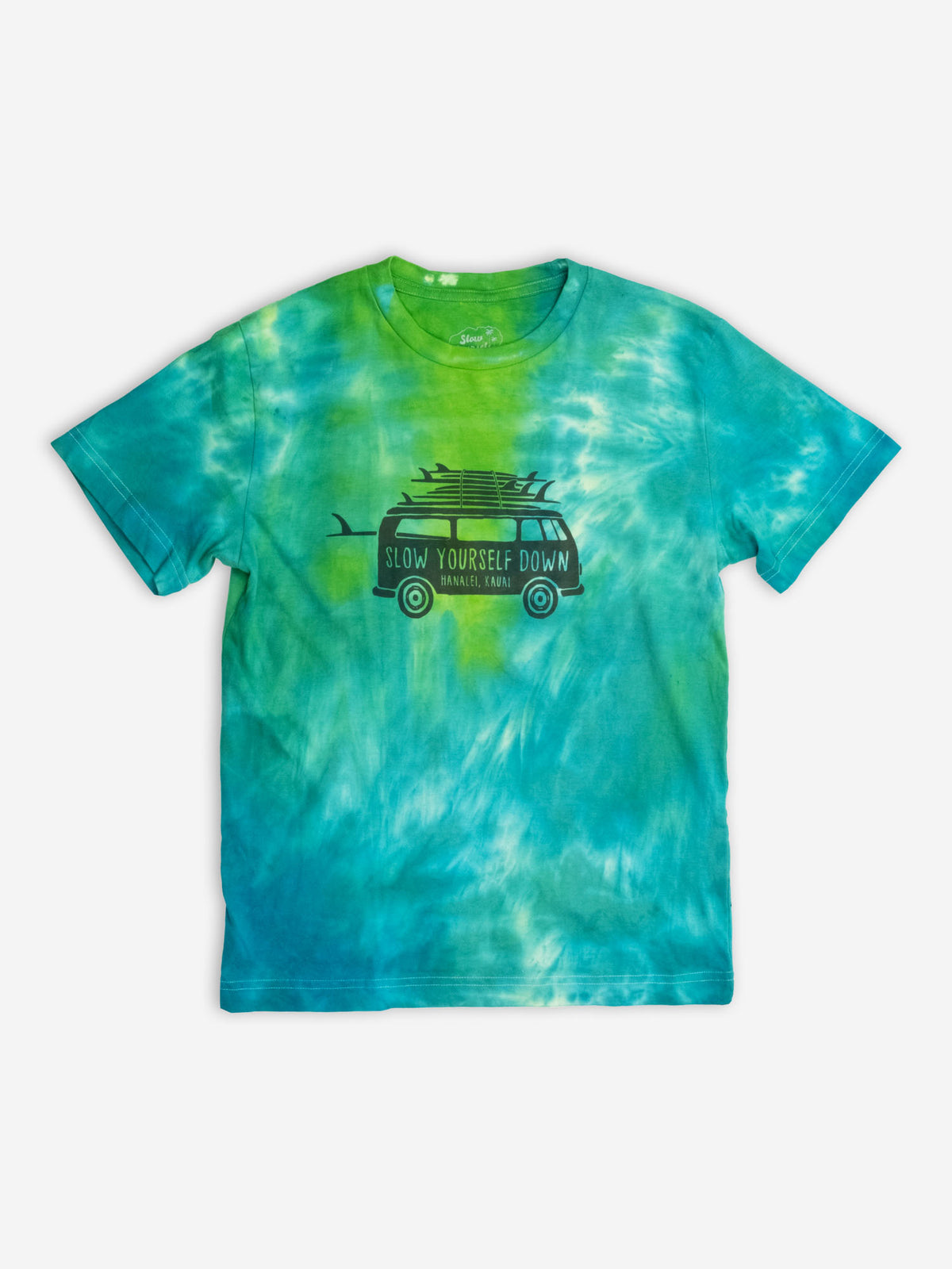 Kids Surf Van Tee Tie-Dye-organic-cotton-syd