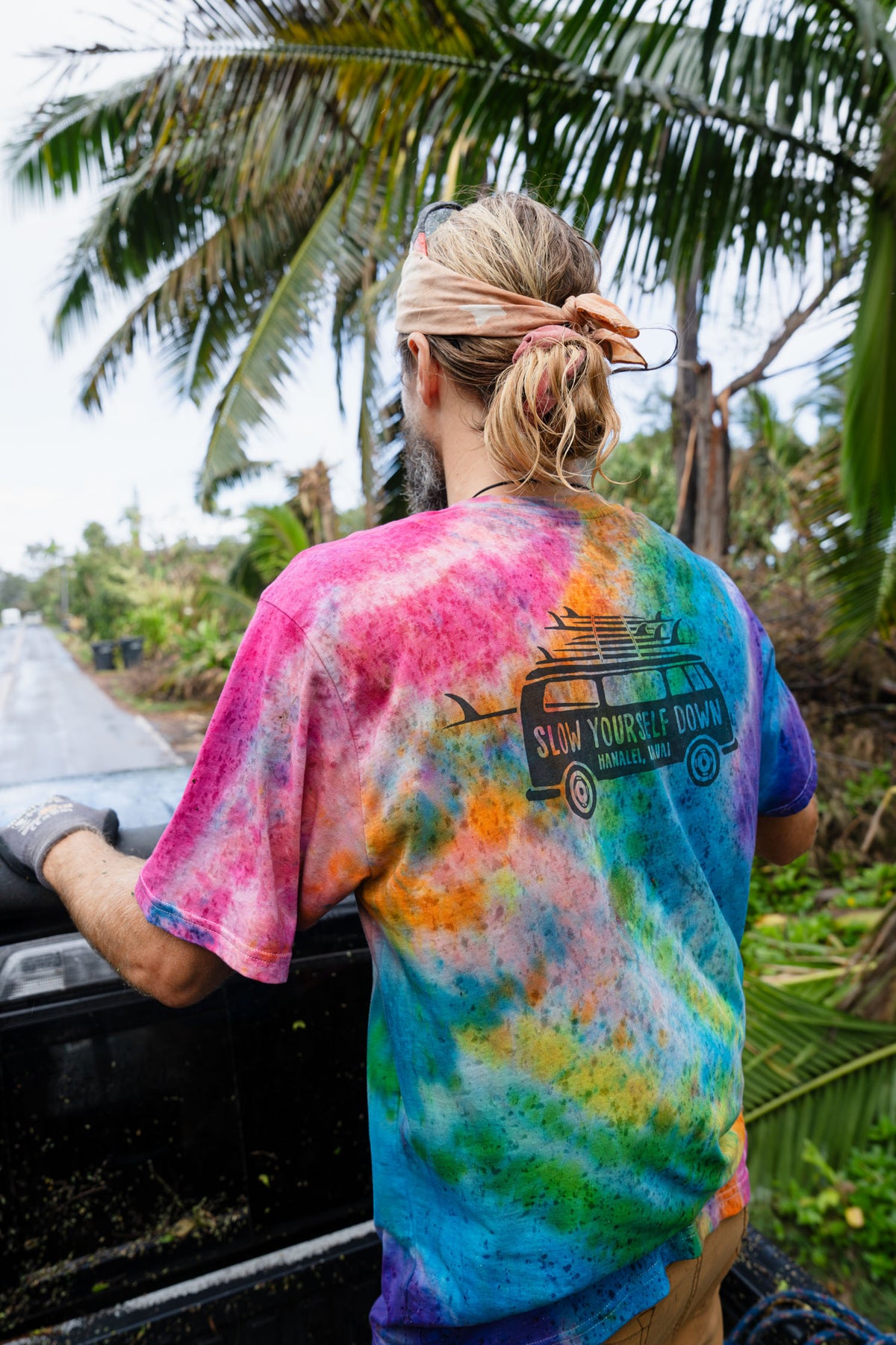Limited Edition Tie-Dye | Organic Cotton | Slow Yourself Down - Mens Shirts