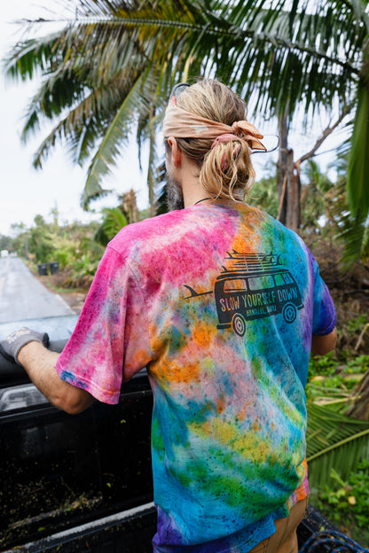 Limited Edition Tie-Dye | Organic Cotton | Slow Yourself Down - Mens Shirts