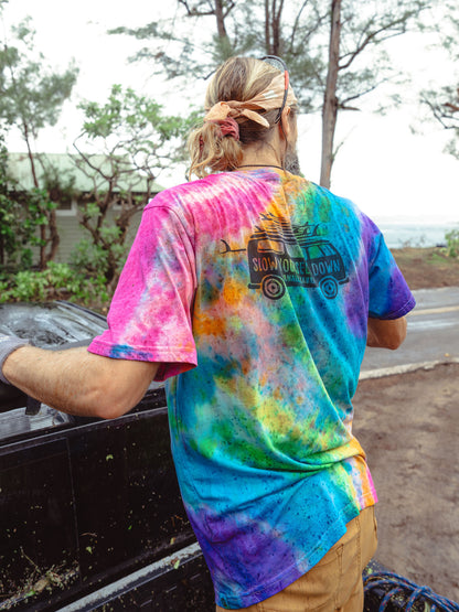 Limited Edition Tie-Dye | Organic Cotton | Slow Yourself Down - Mens Shirts