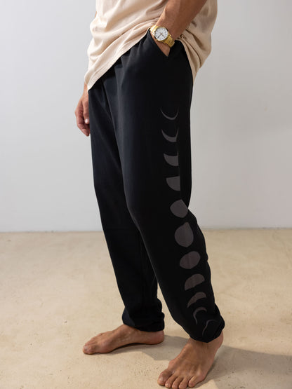Moon Phase Sweatpants | Organic Cotton | Slow Yourself Down - Sweatpants