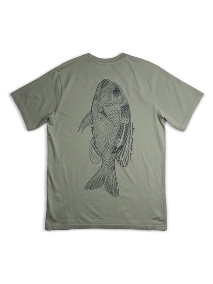 Mu Fish Tee | Organic Cotton | Slow Yourself Down - Mens Shirts