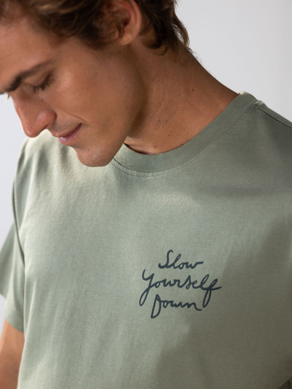 Mu Fish Tee | Organic Cotton | Slow Yourself Down - Mens Shirts