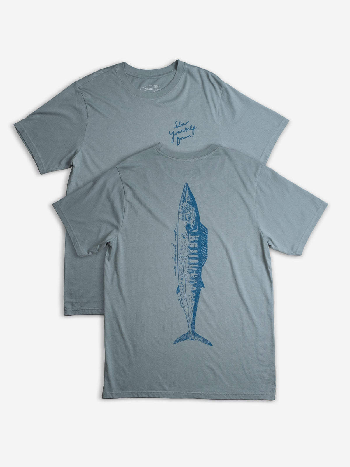 Ono Fish Tee | Organic Cotton | Slow Yourself Down - Mens Shirts