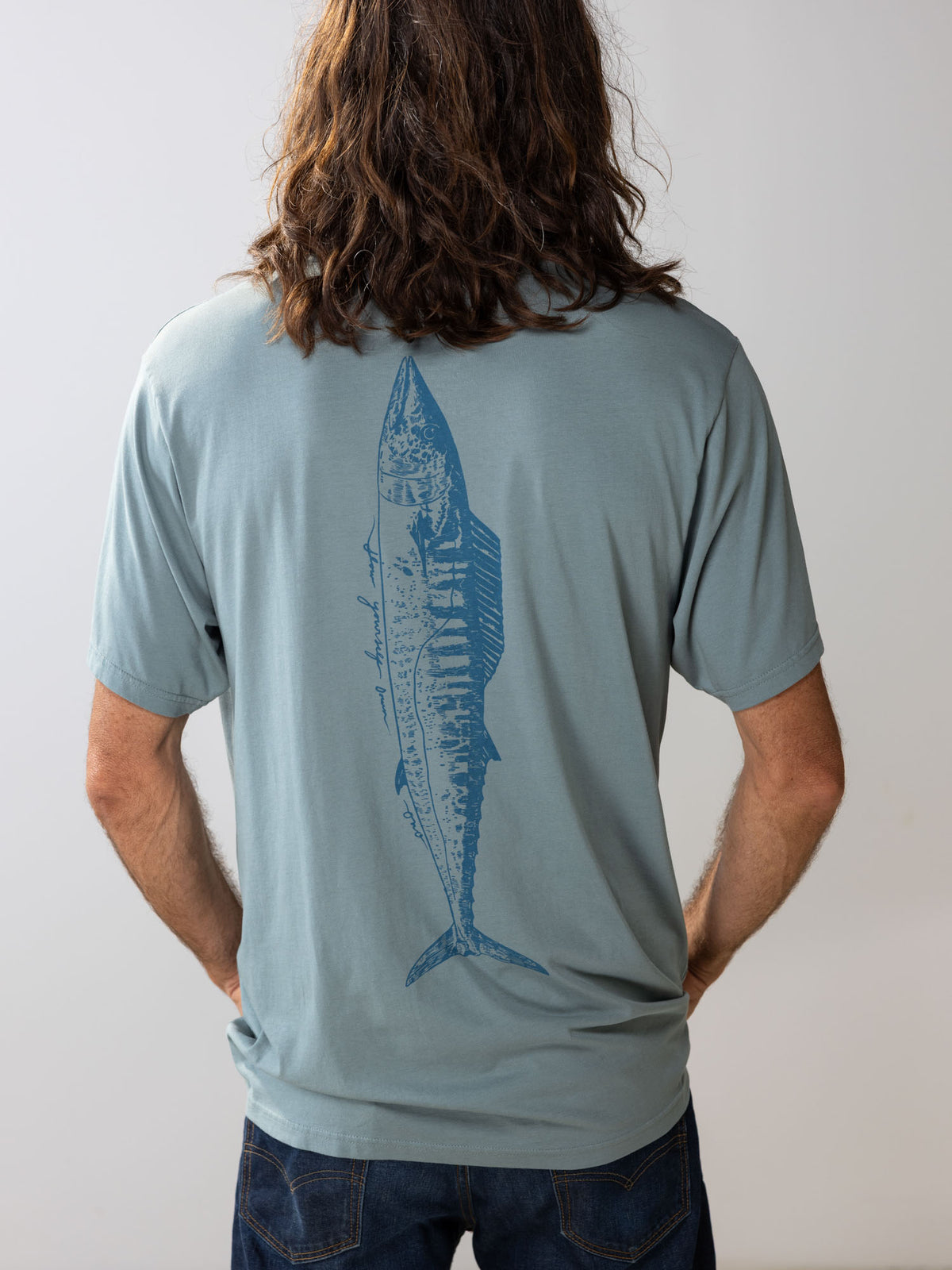 Ono Fish Tee | Organic Cotton | Slow Yourself Down - Mens Shirts