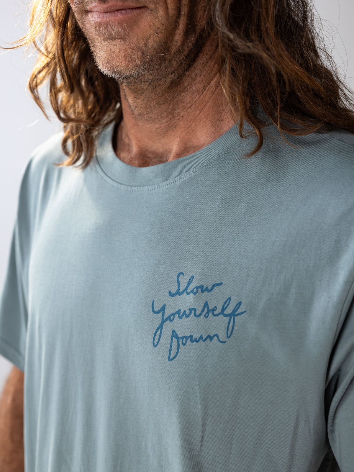 Ono Fish Tee | Organic Cotton | Slow Yourself Down - Mens Shirts