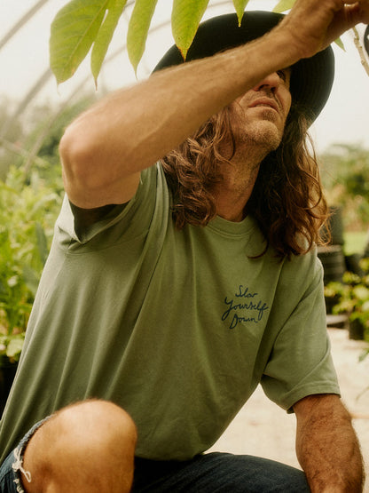 Ono Fish Tee | Organic Cotton | Slow Yourself Down - Mens Shirts