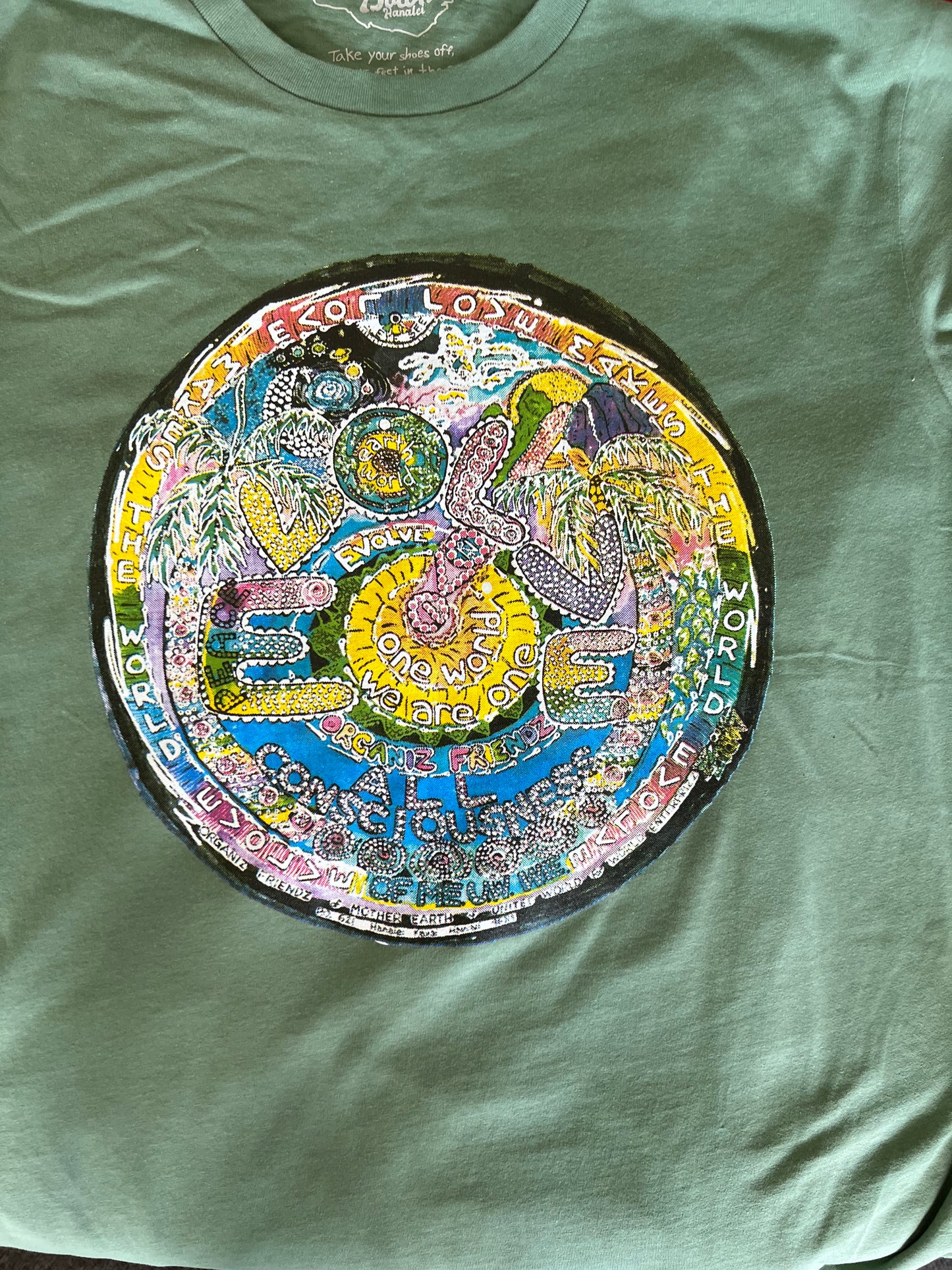 Organic Evolve Tee | Organic Cotton | Slow Yourself Down - Mens Shirts