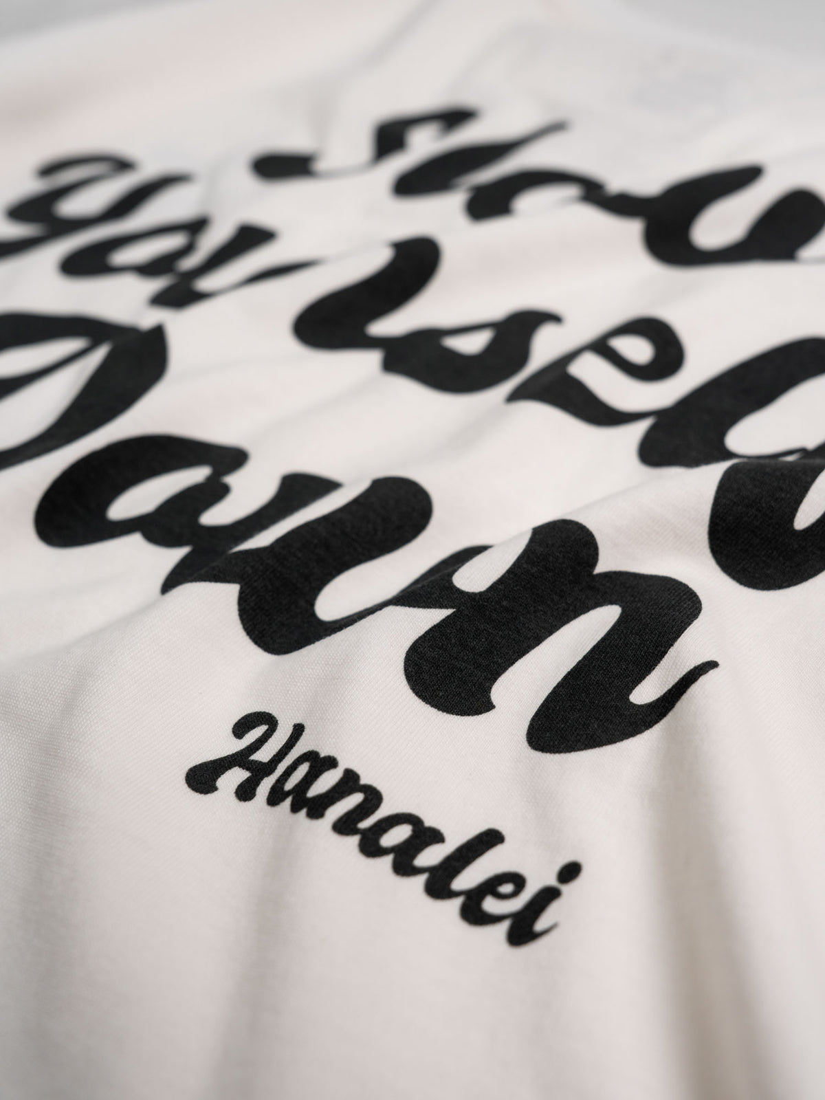 Retro Moon Crop White | Organic Cotton | Slow Yourself Down - Womens Shirts