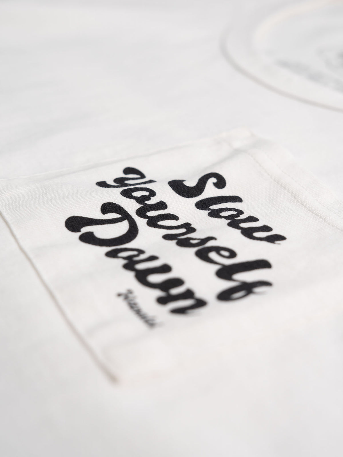 Retro Tee Shirt Dress | Organic Cotton | Slow Yourself Down - Womens Shirts
