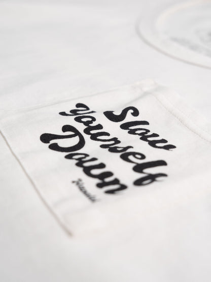 Retro Tee Shirt Dress | Organic Cotton | Slow Yourself Down - Womens Shirts