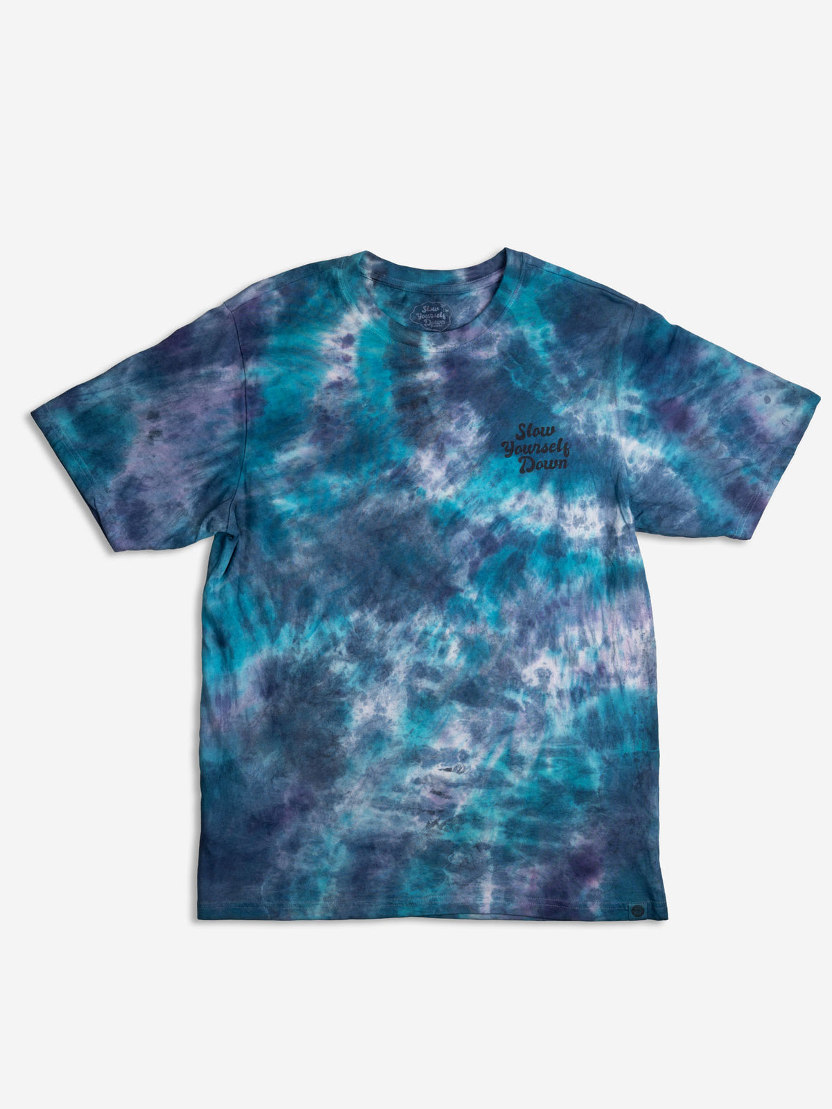 Stormy Tie-Dye — Retro Tee Tie-Dye