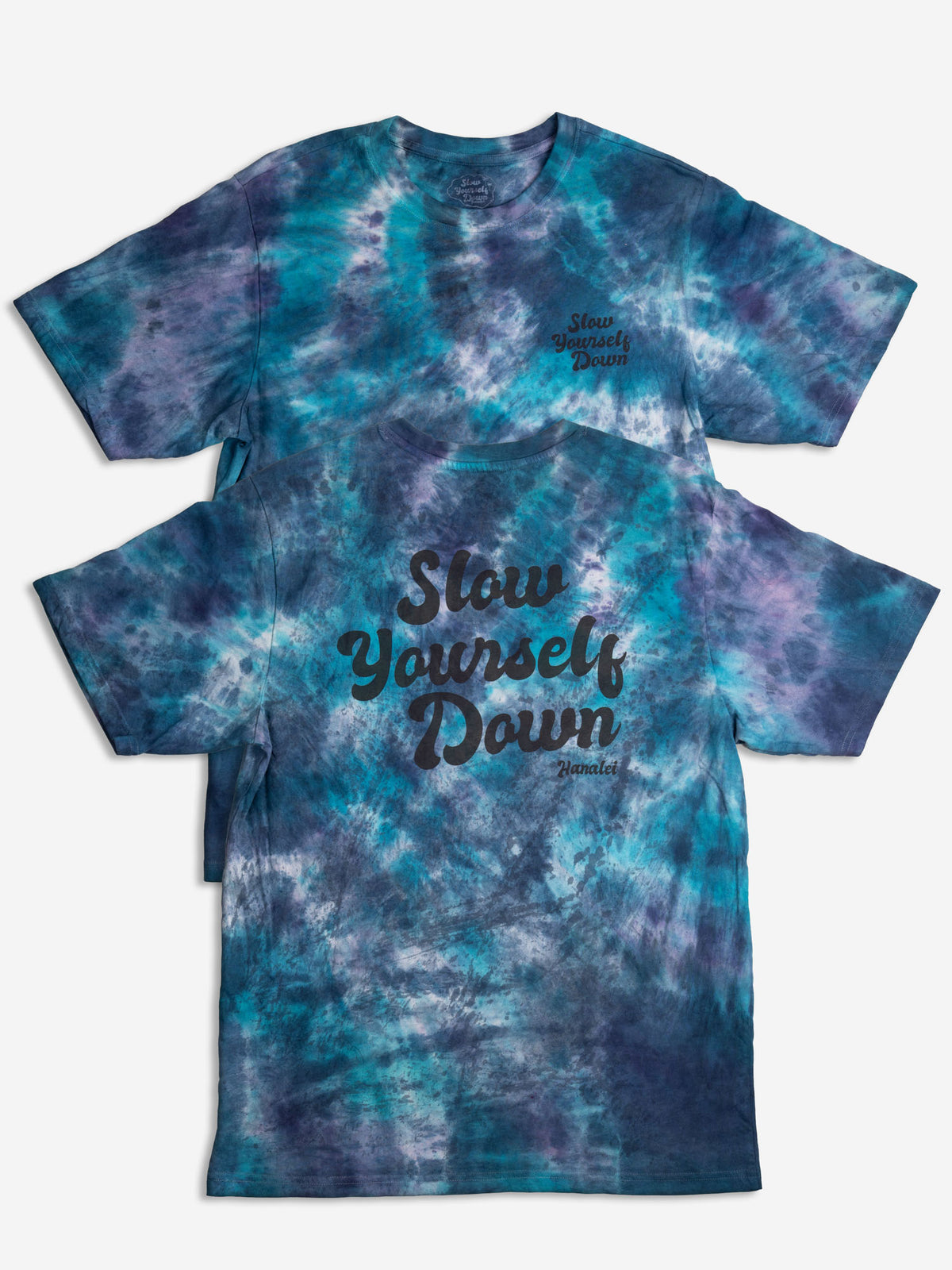 Stormy Tie-Dye — Retro Tee Tie-Dye