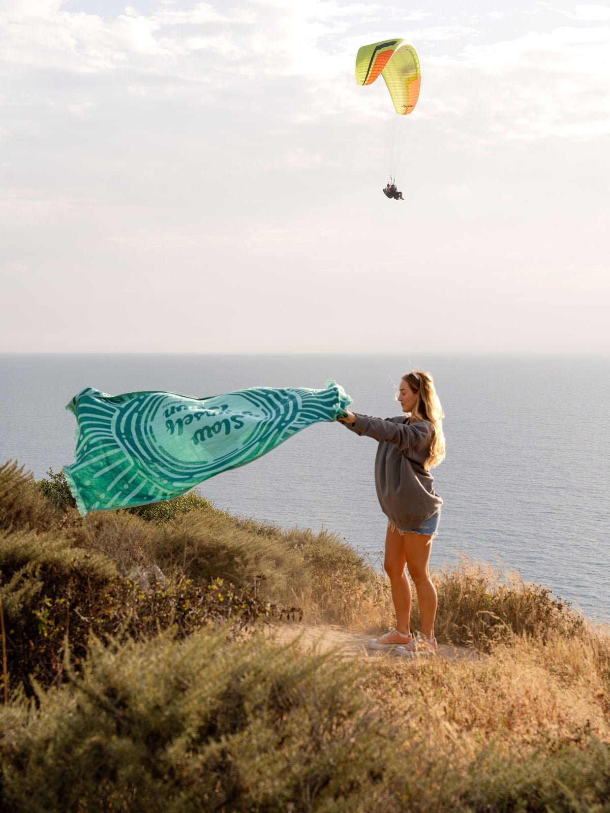 SYD Driftweave Turkish Towel - Slow Yourself Down