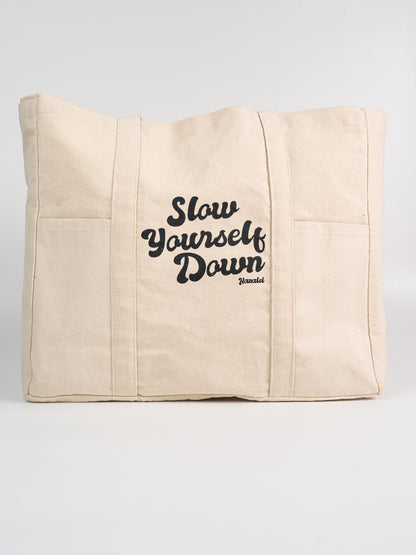 SYD Large Cargo Tote | Slow Yourself Down - Totebags