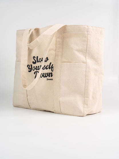 SYD Large Cargo Tote | Slow Yourself Down - Totebags