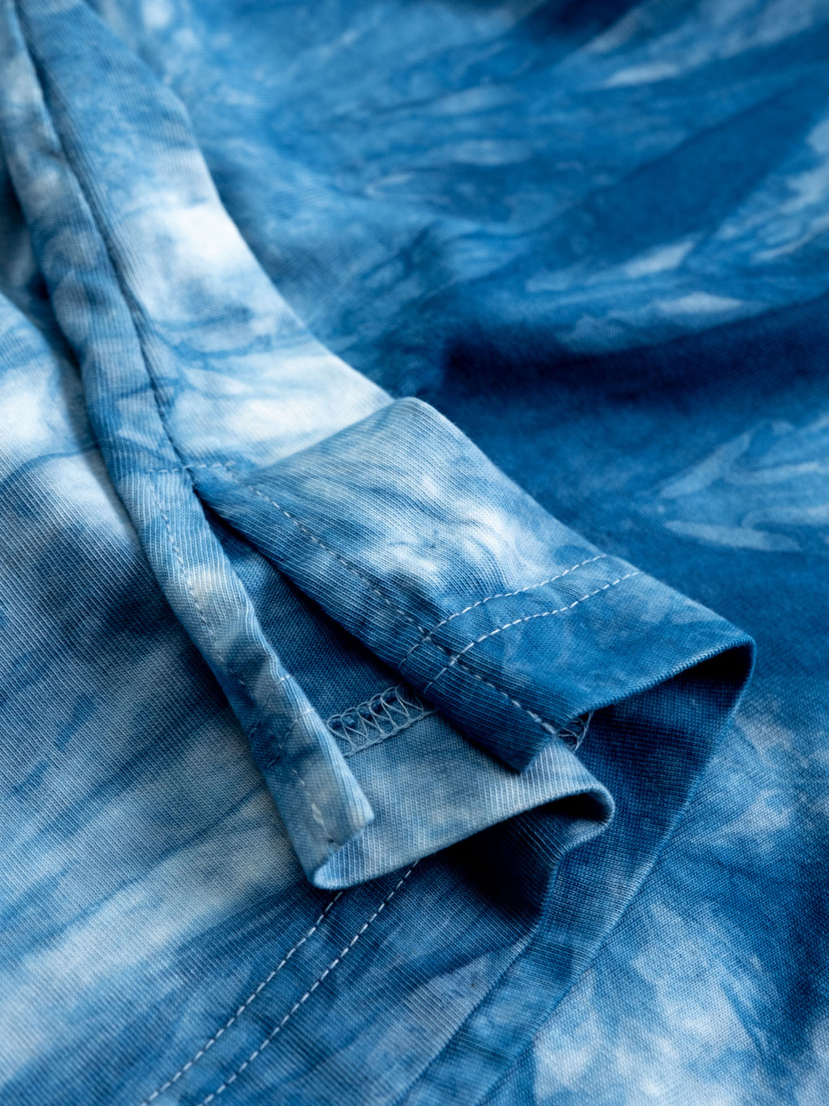 Indigo — SYD Tie Dye Tee Shirt Dress | Organic Cotton | Slow Yourself Down - Womens Shirts