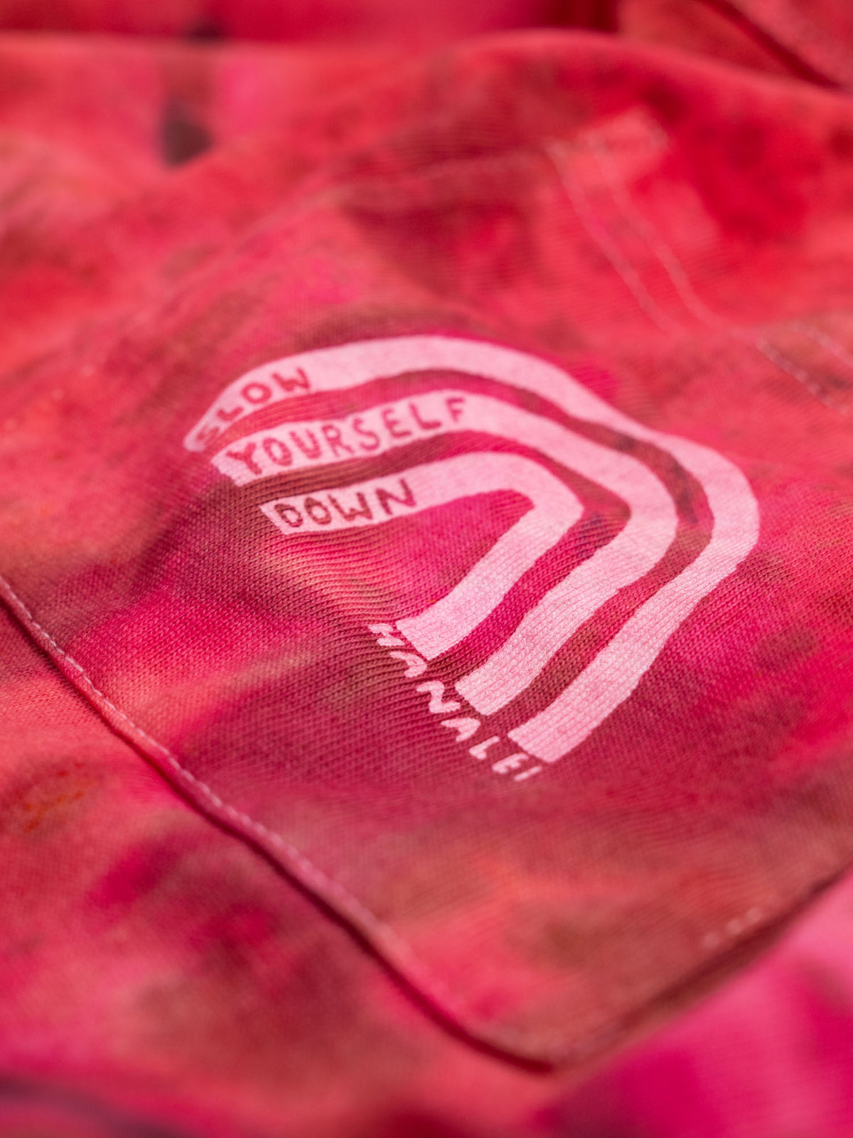 Pink Tie-Dye — SYD Tie Dye Tee Shirt Dress | Organic Cotton | Slow Yourself Down - Womens Shirts