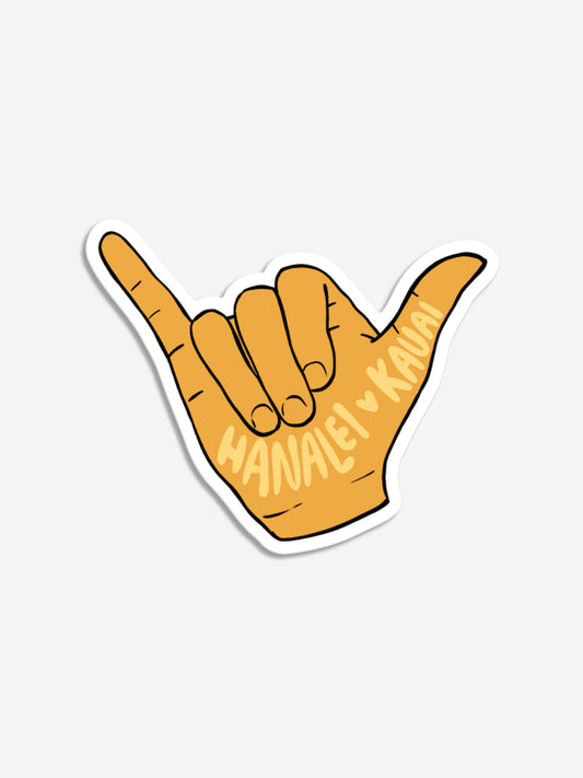 Shaka Sticker | Slow Yourself Down