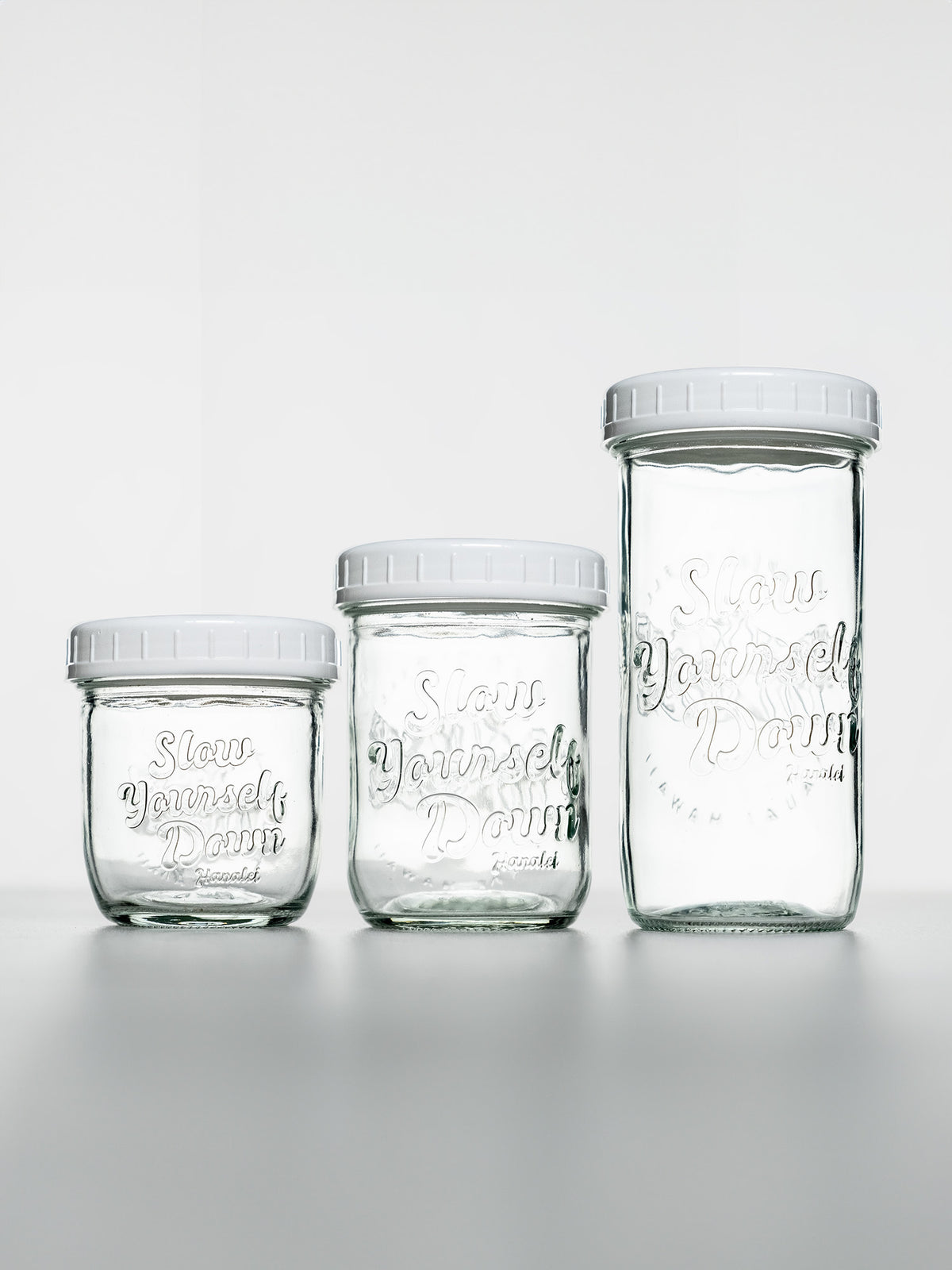 Signature Glass Jars | Slow Yourself Down