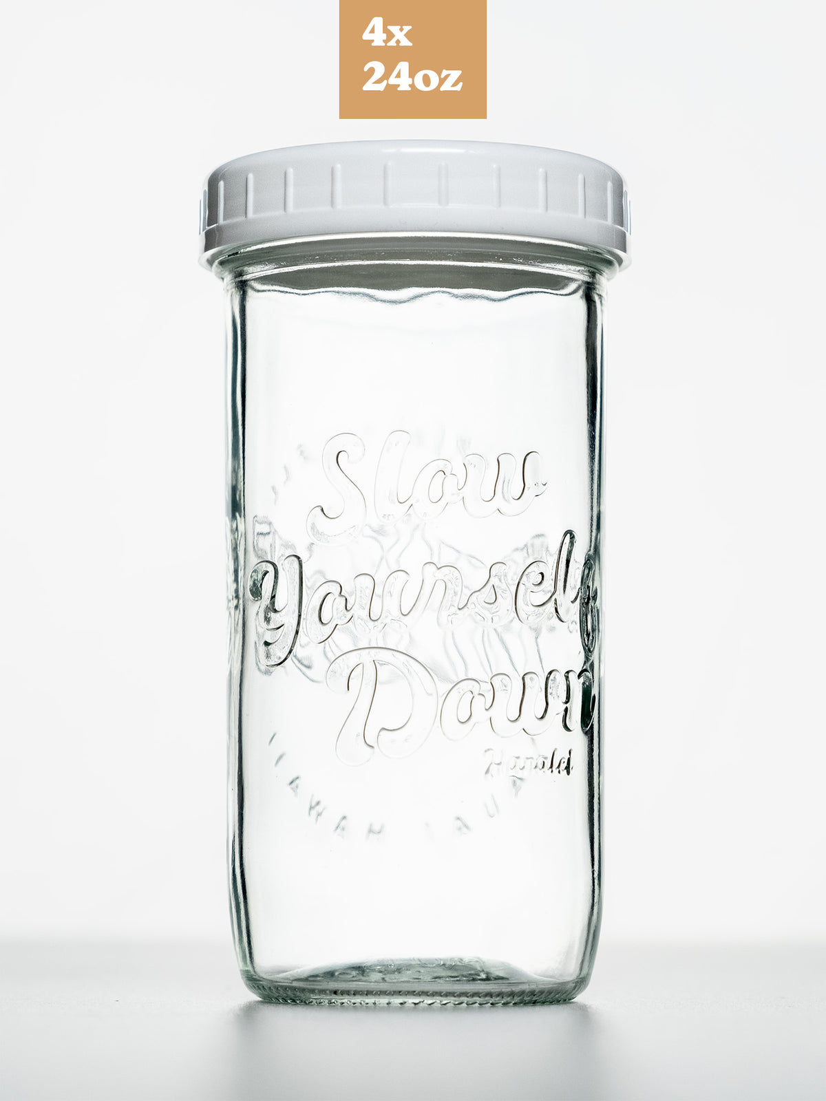 Signature Glass Jars | Slow Yourself Down