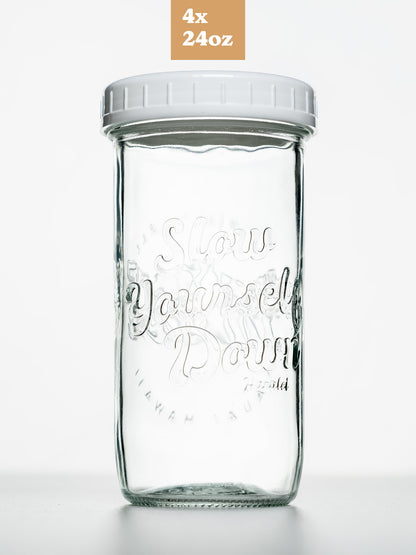 Signature Glass Jars | Slow Yourself Down