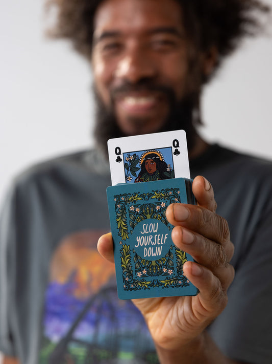 Slow Yourself Down Playing Cards | Slow Yourself Down - Game