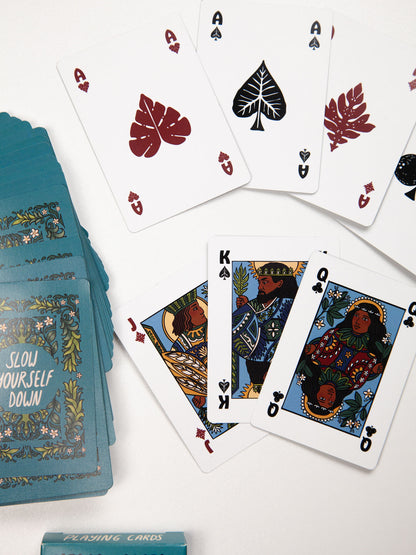 Slow Yourself Down Playing Cards | Slow Yourself Down - Game